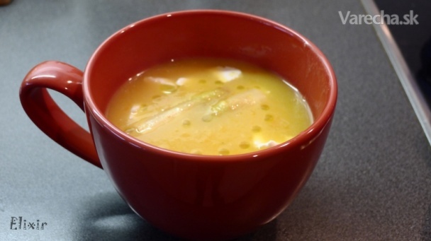 Mrkvovo-špargľová polievka recept