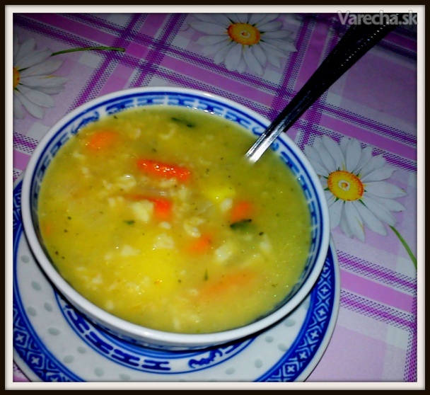 Zeleninová polievka s ovsenými vločkami recept