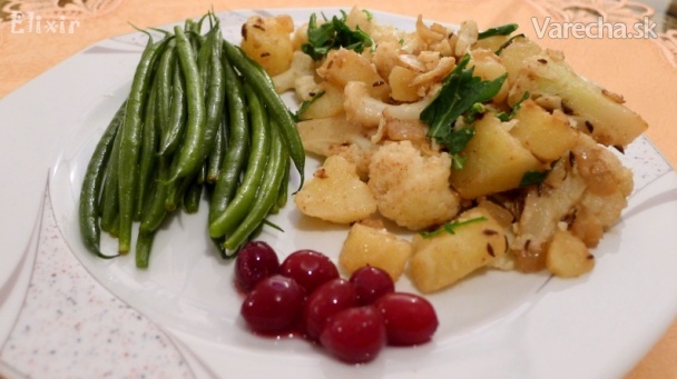 Karfiolovo-zemiaková panvica recept