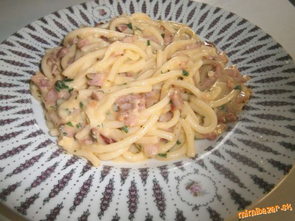 Uhliarske špagety Spaghetti carbonara
