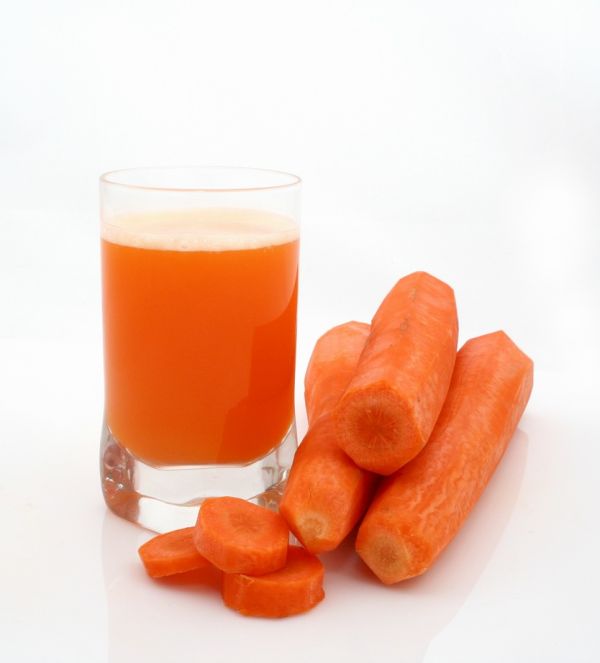 Miešaný mrkvový nápoj