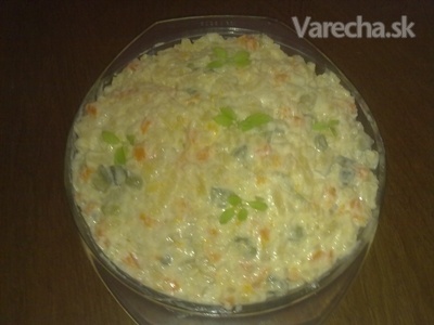 Zemiakovo-majonézový šalát (fotopostup) recept