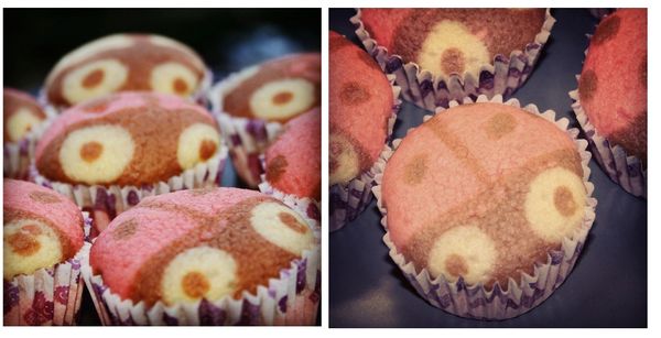 FOTORECEPT: Lienkovské cupcakes