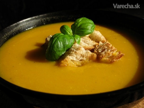 Mrkvovo – pomarančová polievka recept