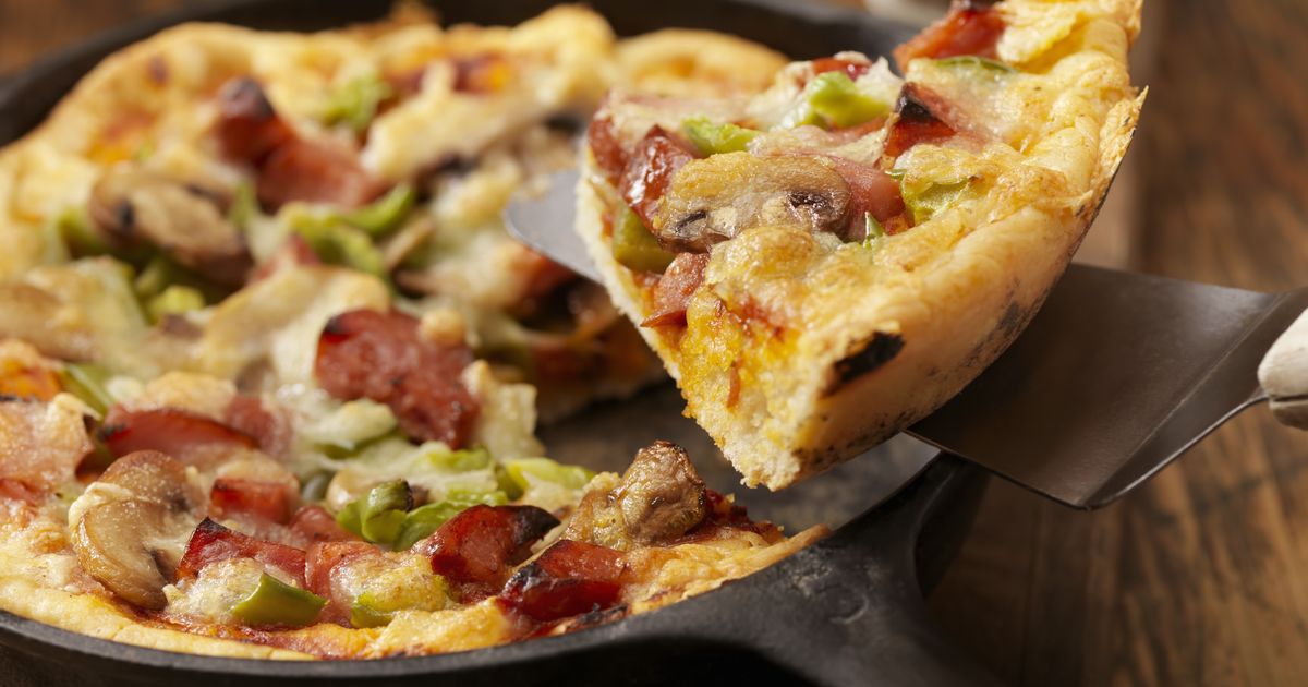 Rýchla pizza z panvice recept 20min.