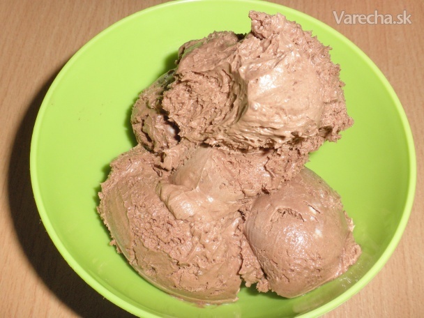 Čokoládová zmrzlina (fotorecept) recept