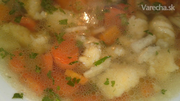 Krupicové halušky do polievky (fotorecept) recept