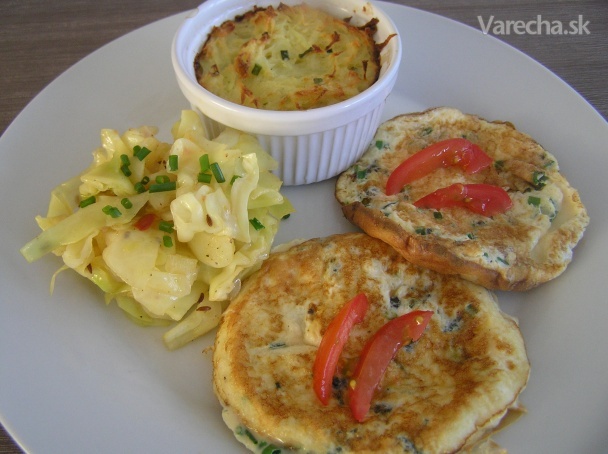 Mištičkové zemiaky, špicatá kapusta a omeletky (fotorecept) recept ...