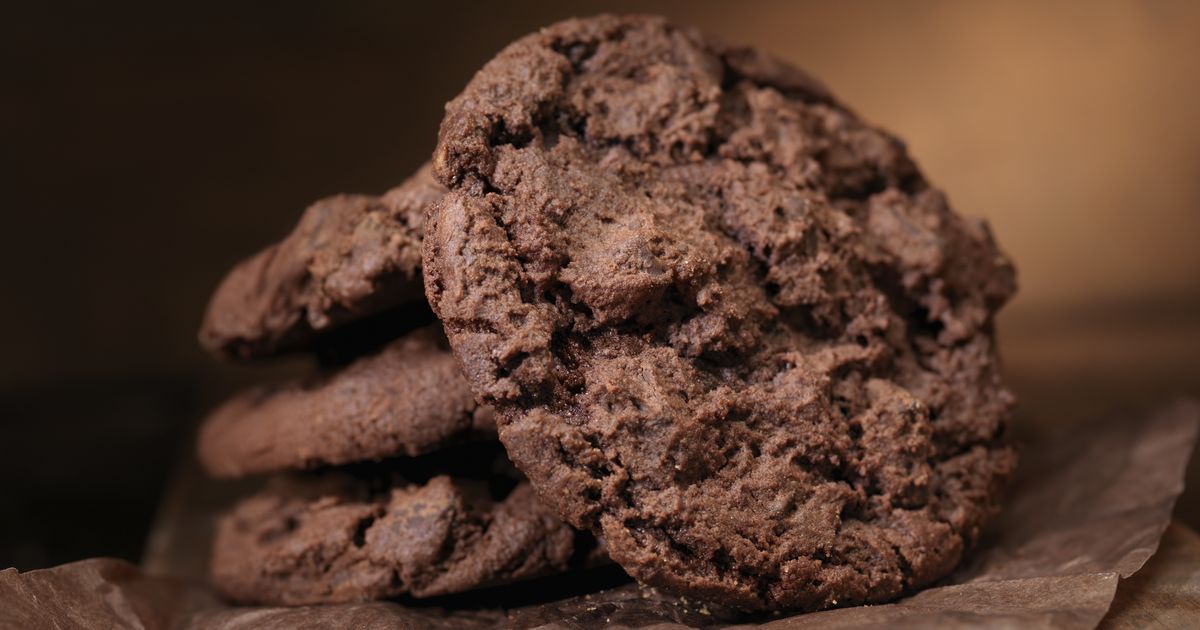 Extra čokoládové koláčiky cookies recept 35min.