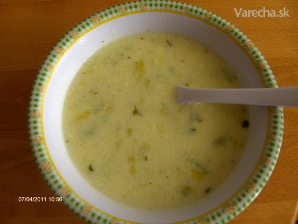 Smotanovo-pórová polievka recept