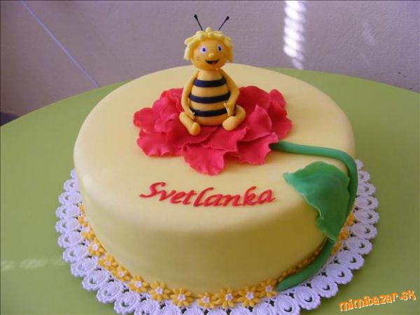 Včielka Maja k 4. narodeninkám