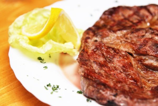 Marinovaný bravčový steak