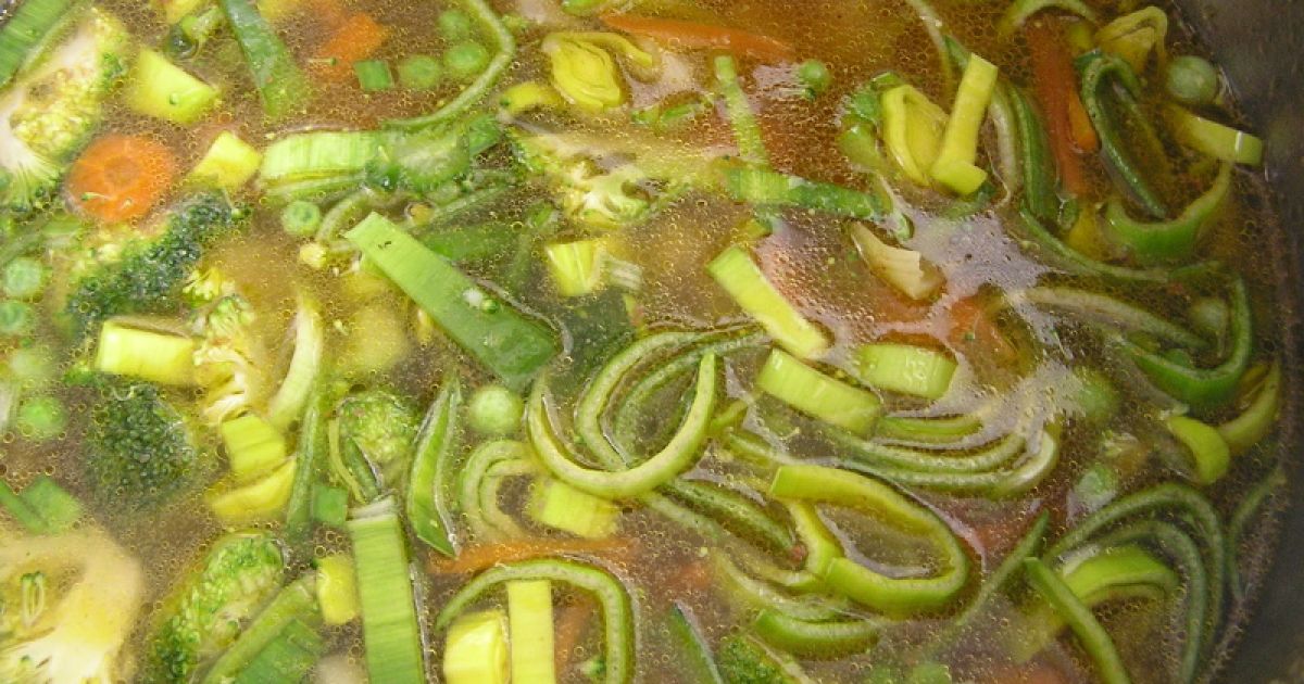 Zeleninová polievka s ovsenými vločkami, fotogaléria 5 / 7.