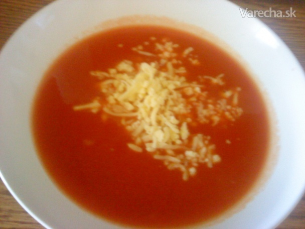 Rýchla paradajková polievka (fotorecept) recept