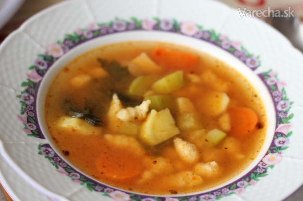 Chutná zeleninová polievka recept