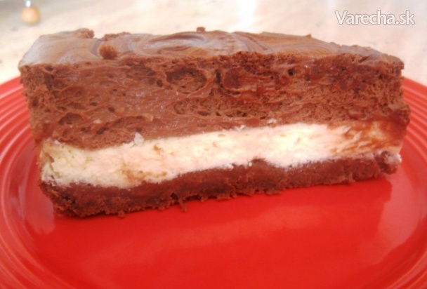 Cheesecake s čokoládovou penou recept