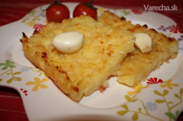 Kljukuša (Kľukuša) jednoduchý zemiakový koláč (fotorecept) recept