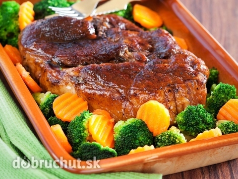 Bravčové mäso s brokolicou