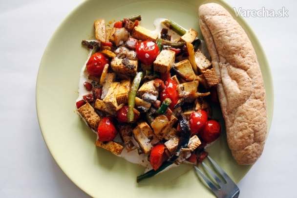 Tofu na grécky spôsob recept
