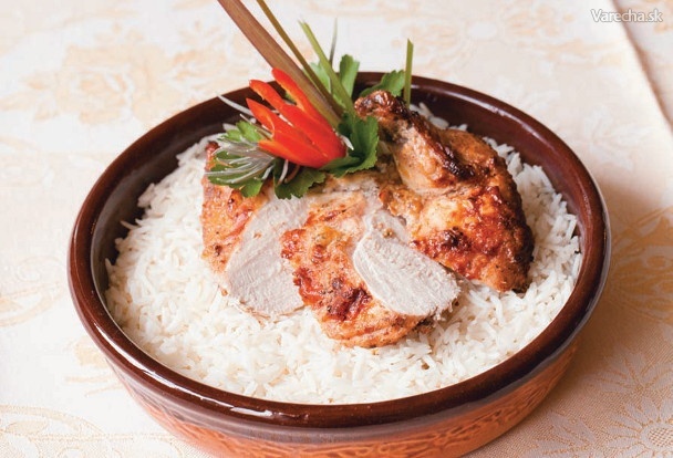 Tandoori kurča s jazmínovou ryžou recept