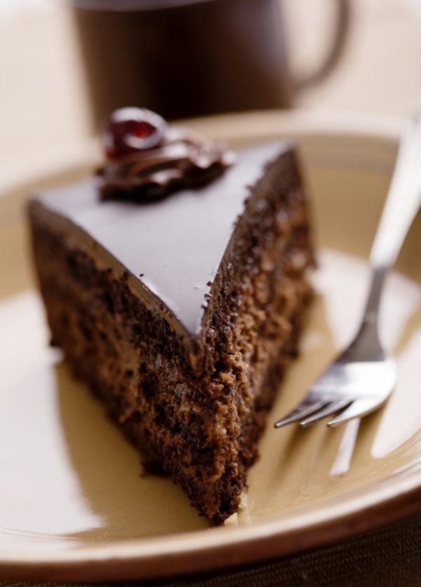 Čokoládová torta s čokoládovou plnkou