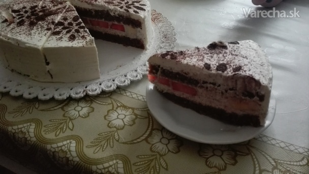 Lieskovo-oriešková torta s mascarpone recept