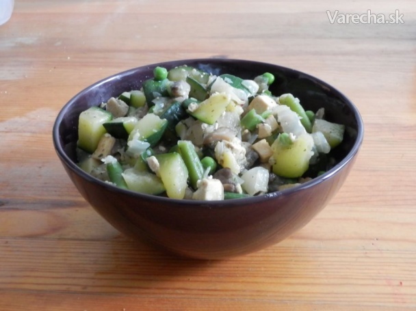 Zeleninová tofu panvička recept