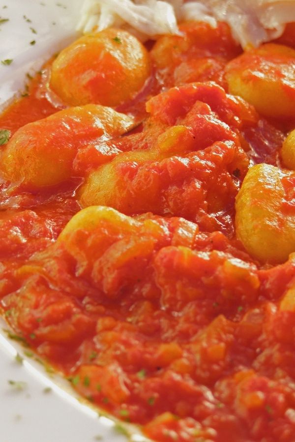 Gnocchi s paradajkovou omáčkou