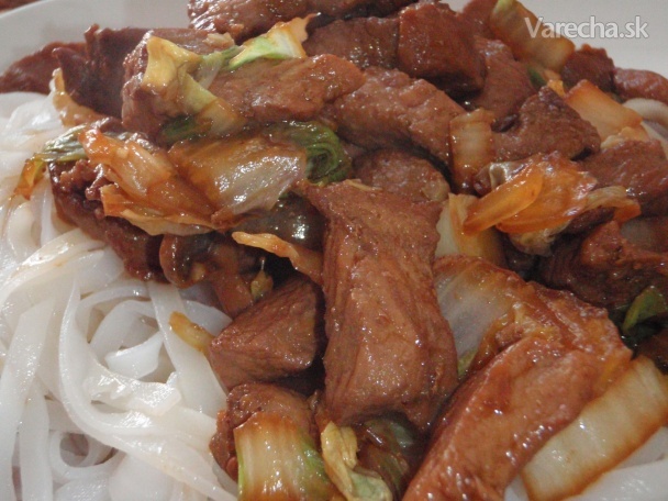 Bravčové s čínskou kapustou (fotorecept) recept