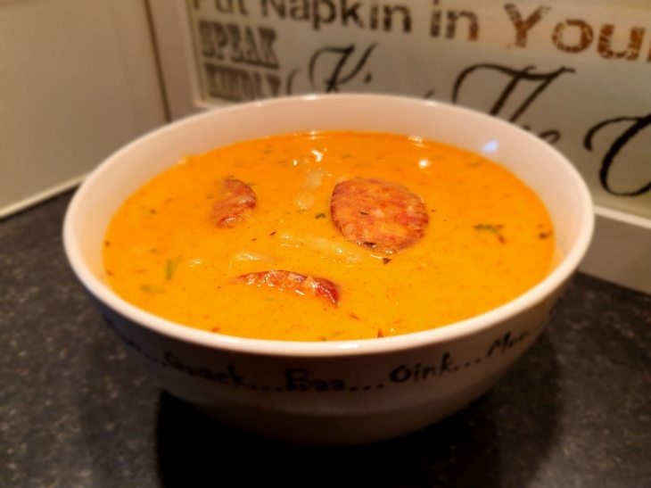 Klobásová polievka à la Szoky recept