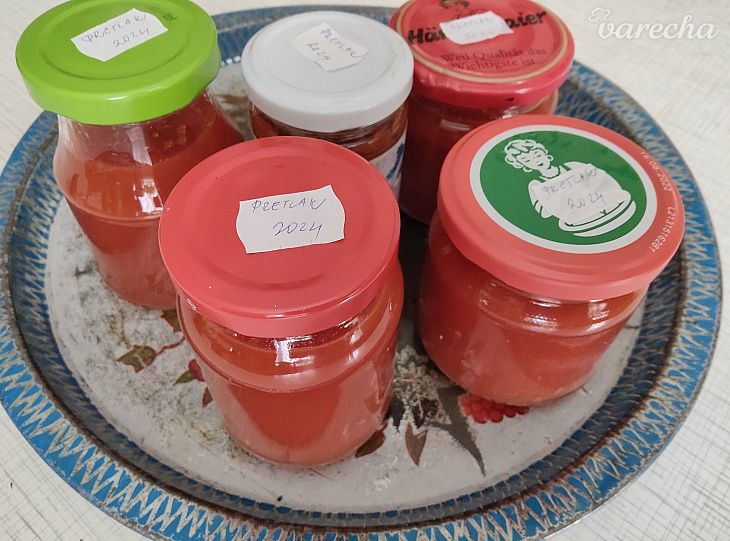 Domáci paradajkový pretlak (fotorecept) recept Domáci paradajkový pretlak (fotorecept) recept