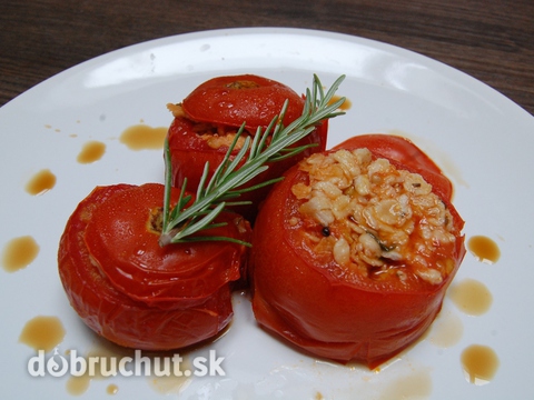 Dusené plnené paradajky so zázvorom...