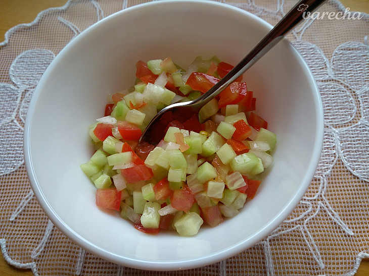 Čerstvý zeleninový šalát recept