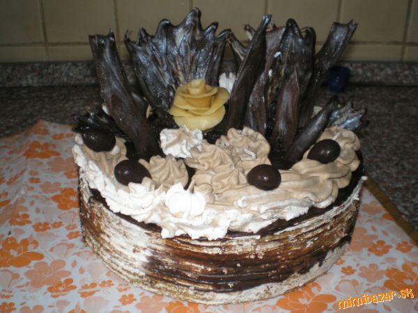 Šlehačkovo čokoládový dort. pro inspiraci