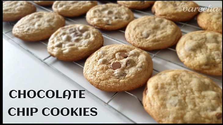 Cookies s čokoládou (videorecept) recept