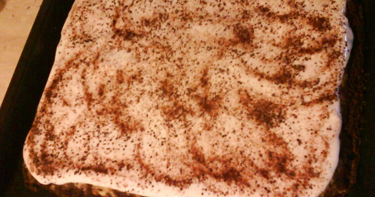Tvarohovo-čokoládový prevrátený koláč, fotogaléria 10 ...
