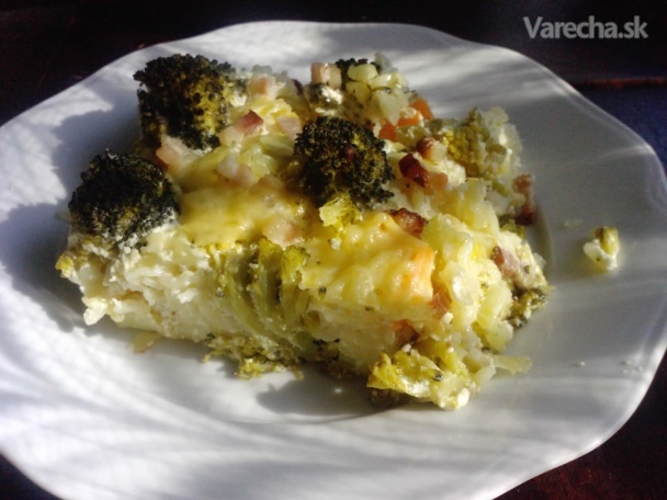 Zapečená brokolica recept