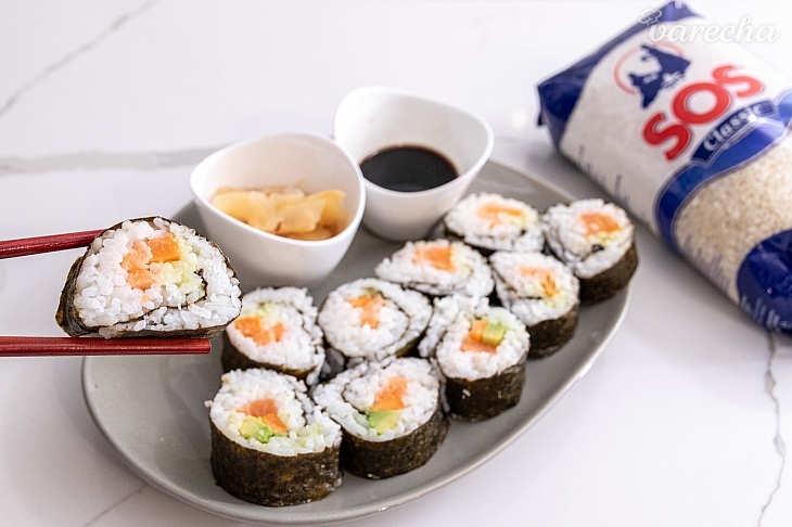 Maki sushi s rybou recept
