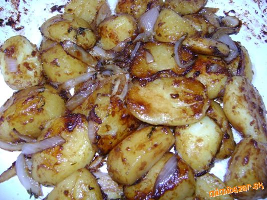 Glazúrované zemiaky