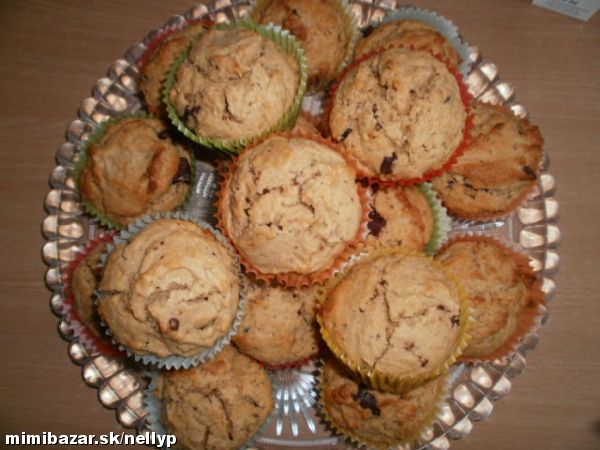 Arašidové muffiny