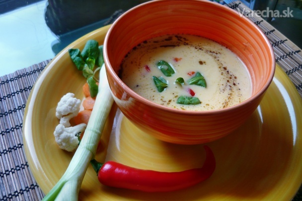 Zeleninová polievka s kokosovým mliekom (fotorecept) recept ...