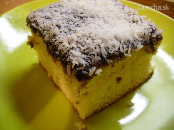 Kokosový koláč (fotorecept)